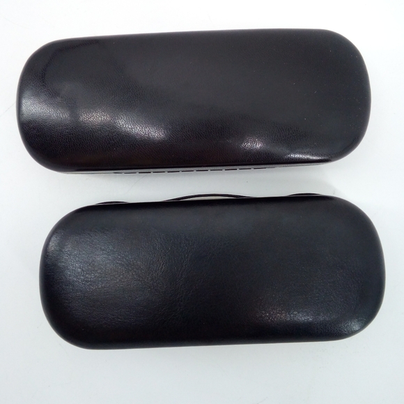 NWOT 2 Sunglass Hard Clamshell Cases Case No Brand Set Bundle Lot Clean - Picture 2 of 5